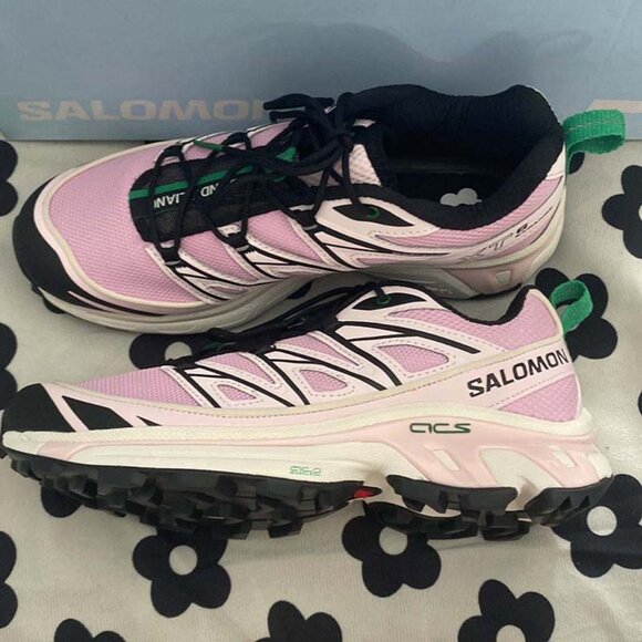 Salomon x Sandy Liang Xt-6 Expanse Cradle Sneakers Pink - Picture 2 of 8